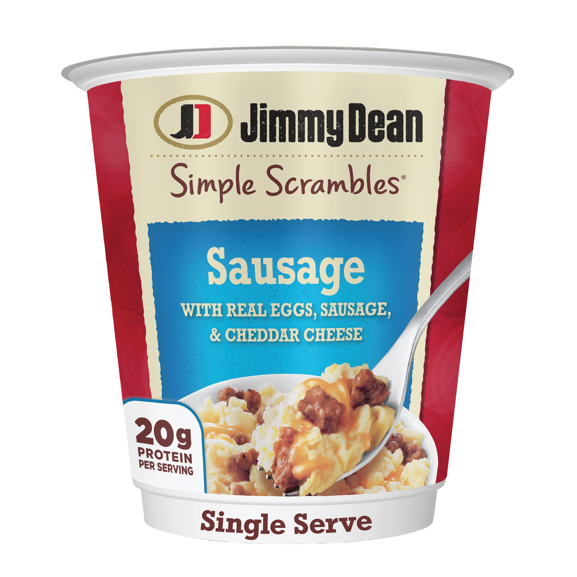 slide 1 of 8, Jimmy Dean Simple Scrambles Sausage, 5.35 oz., 151.67 g