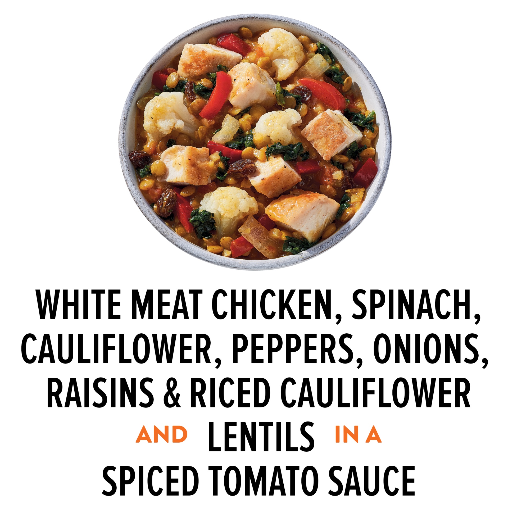 slide 9 of 9, Lean Cuisine Spice Market Chicken & Cauliflower Bowl, 11.25 oz