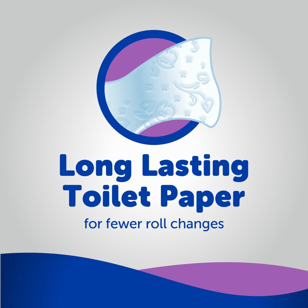 slide 3 of 4, Kroger 1000 Sheets Per Roll Toilet Paper, 12 ct