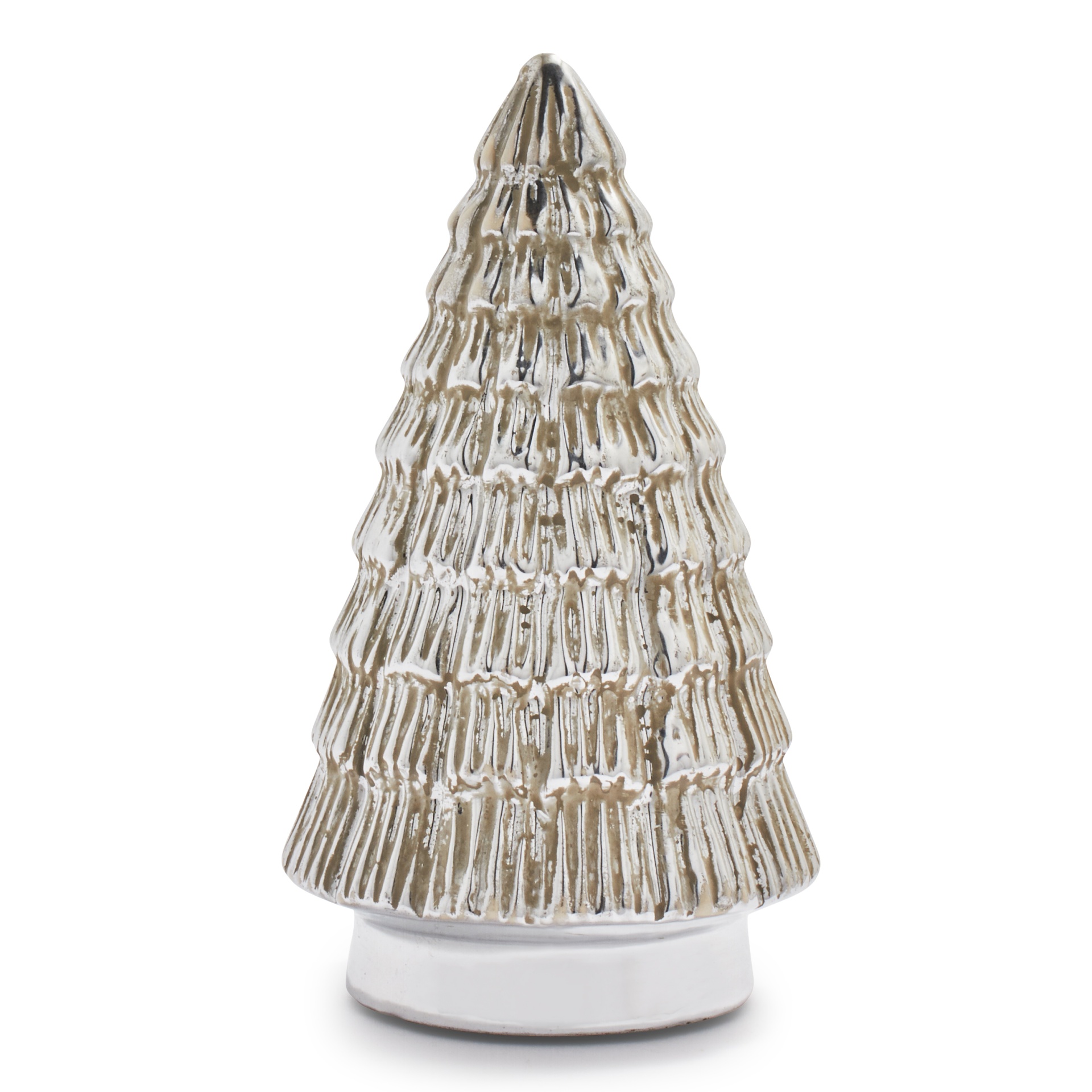 slide 1 of 1, Sur La Table Decorative Silver Trees, 12 in