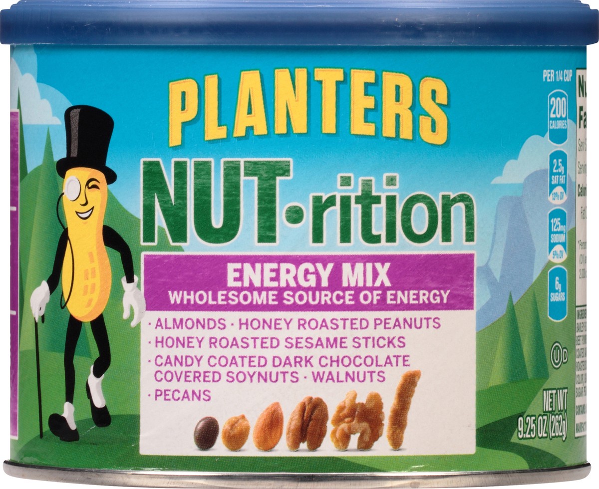 slide 7 of 8, Planters Energy Mix 9.25 oz (262 g), 9.25 oz