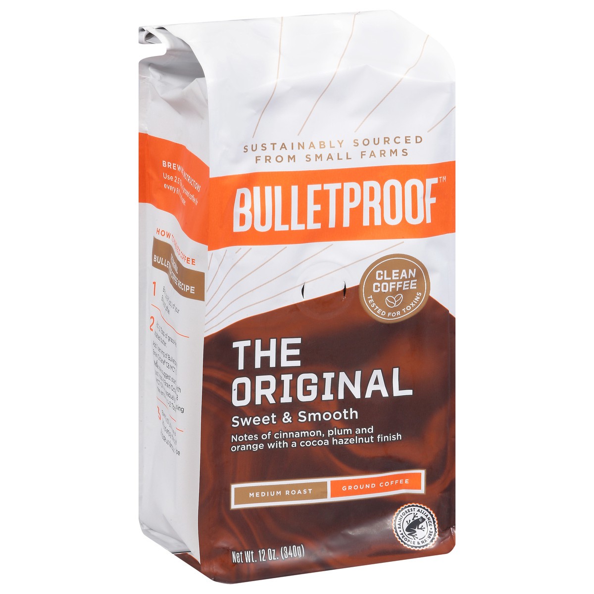 slide 8 of 9, Bulletproof Medium Roast Ground The Original Coffee - 12 oz, 12 oz