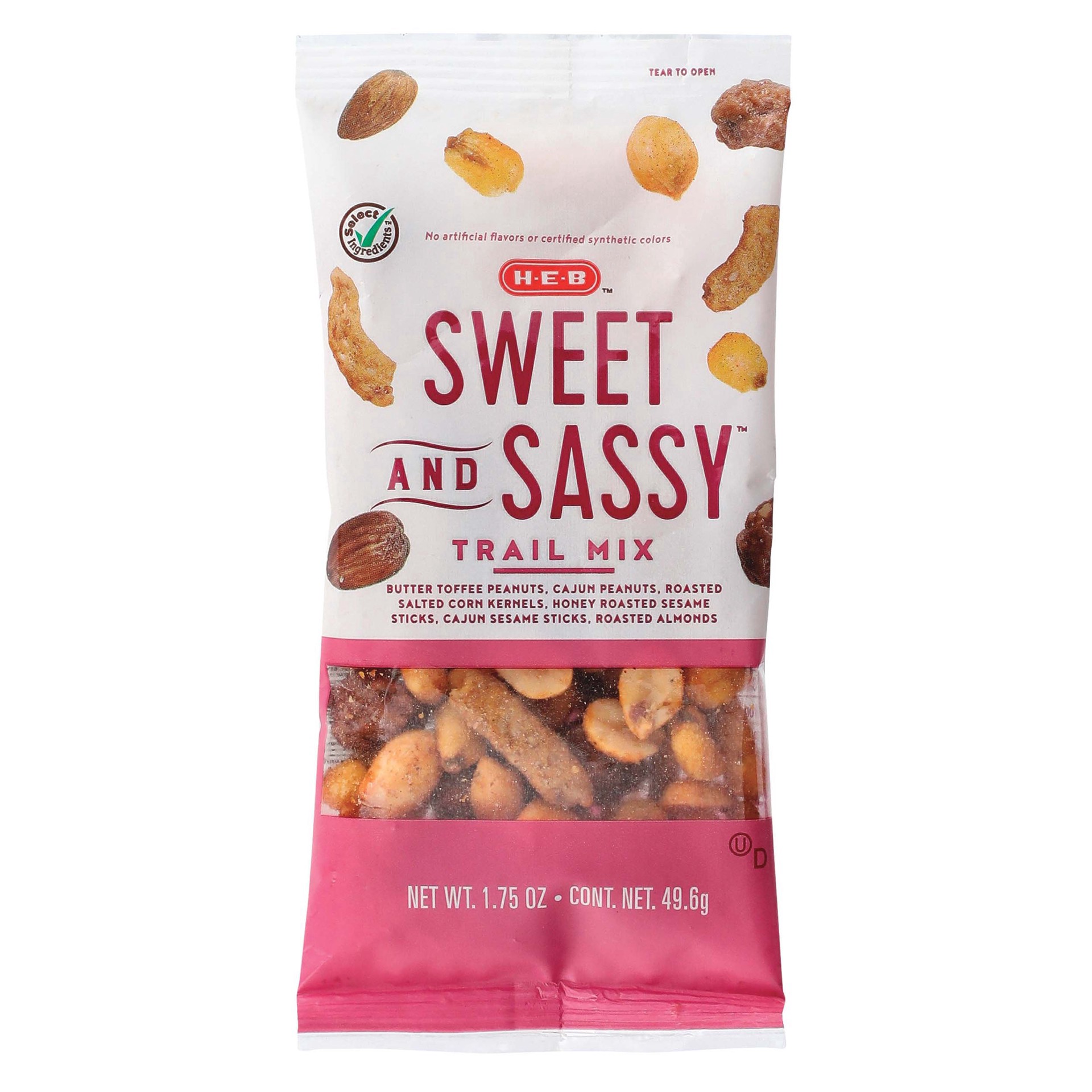 slide 1 of 1, H-E-B Sweet & Sassy Trail Mix, 1.75 oz