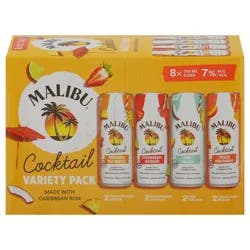 Malibu Variety Pack Assorted Cocktail 8 - 12 fl oz Cans