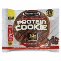 slide 1 of 1, MuscleTech Protein Cookie Triple Chocolate, 3.25 oz