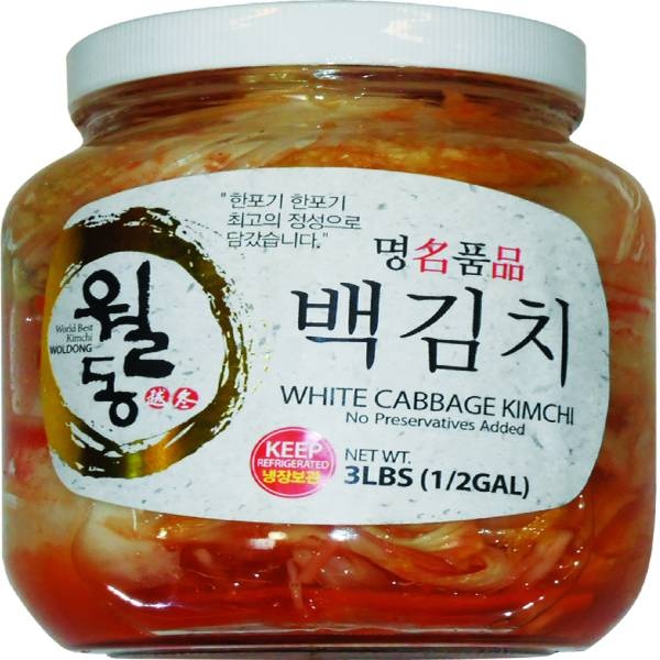 slide 1 of 1, Woldong White Cabbage Kimchi, 3 lb