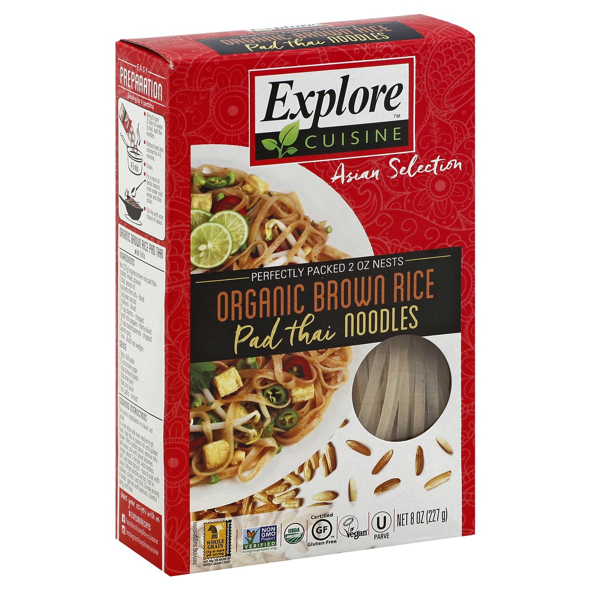 slide 5 of 5, Explore Cuisine Pad Thai Noodles, 8 oz