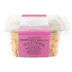 Macro Vegetarian Sprouted Brown Rice Risotto