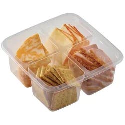 H-E-B Black Forest Ham and Cheese Sliced Snack Tray