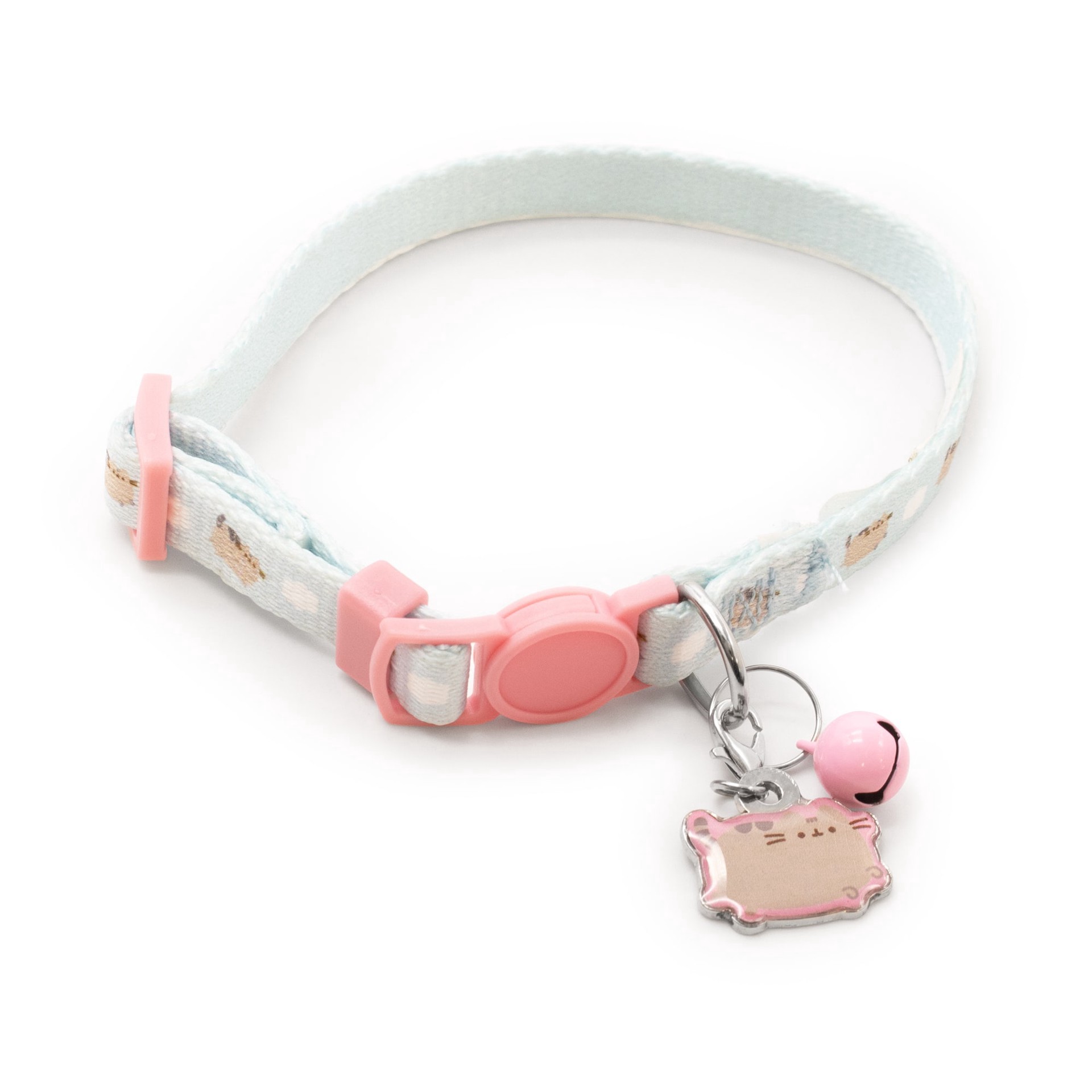 slide 1 of 1, Pusheen Blue and Pink Balloon Cat Collar, Assorted, 1 ct