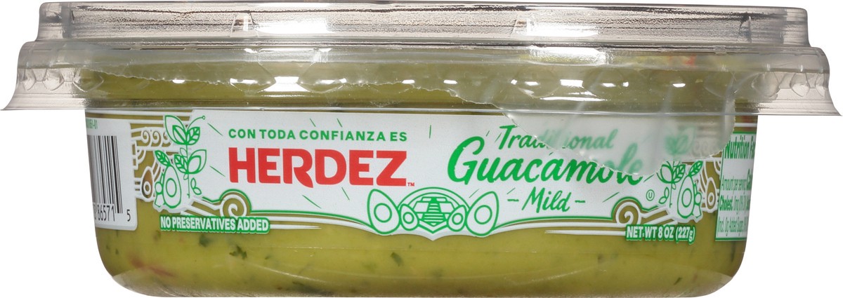 slide 1 of 9, Herdez Traditional Mild Guacamole 8 oz Cup\Tub, 8 oz