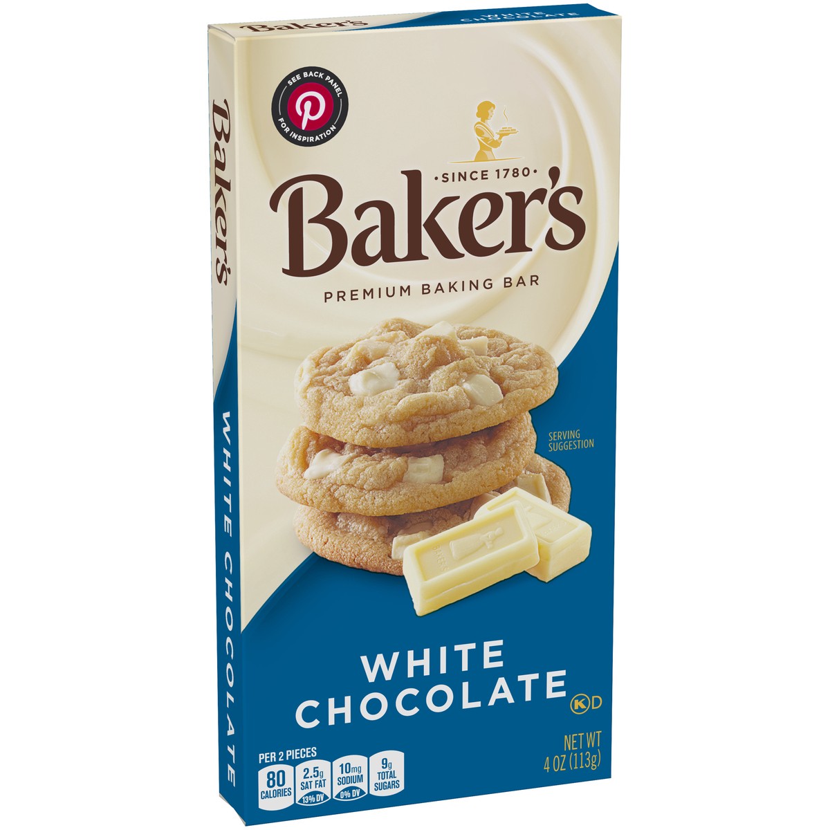 slide 2 of 9, Baker's White Chocolate Premium Baking Bar, 4 oz Box, 4 oz