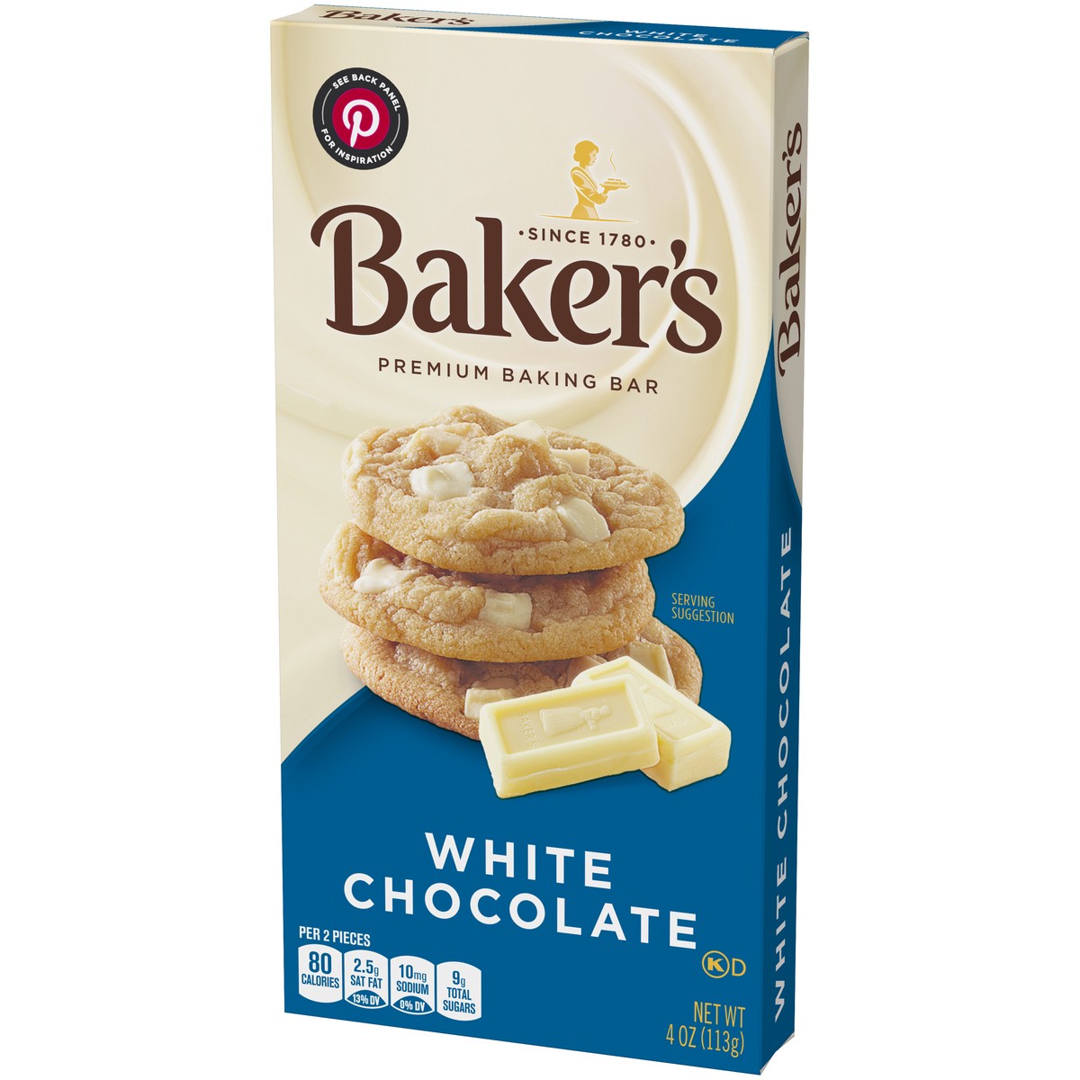 slide 3 of 9, Baker's White Chocolate Premium Baking Bar, 4 oz Box, 4 oz