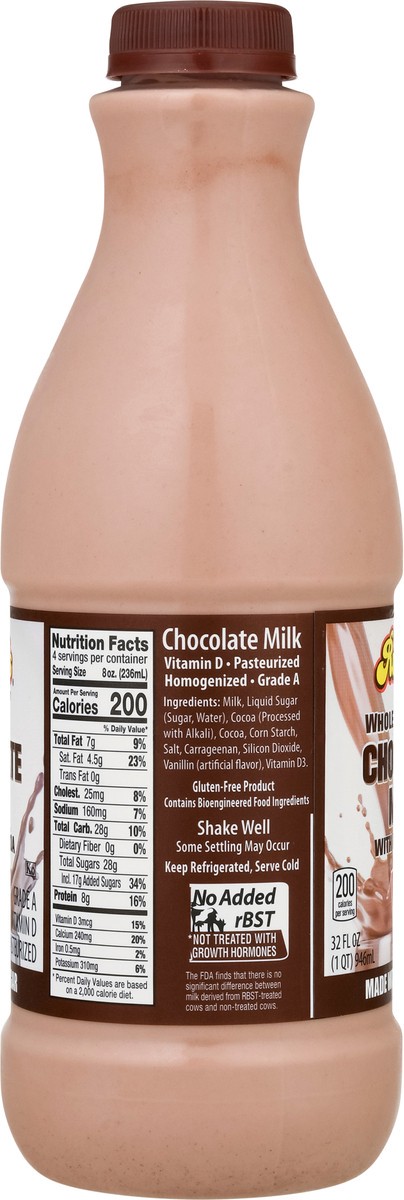 slide 4 of 13, Rutter's Whole Chocolate Milk 32 fl oz, 32 fl oz