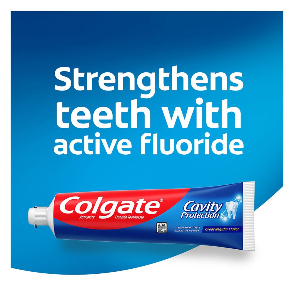 slide 6 of 6, Colgate Cavity Protection Toothpaste, 2 ct; 16 oz