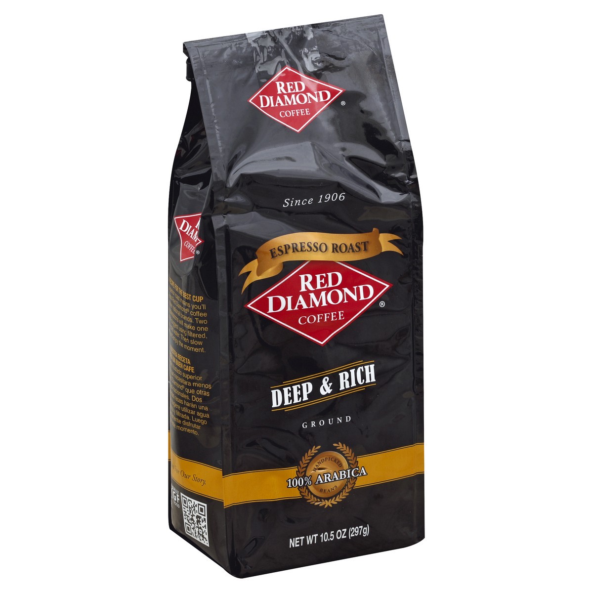 slide 5 of 5, Red Diamond Espresso Roast - 10.5 oz, 10.5 oz