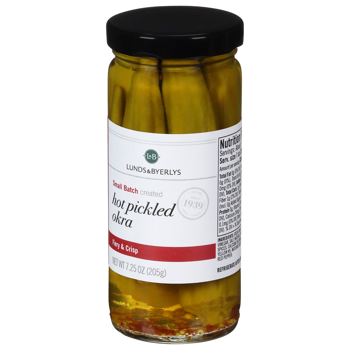 slide 6 of 9, Lunds & Byerlys Hot Pickled Okra 7.25 oz, 7.25 oz