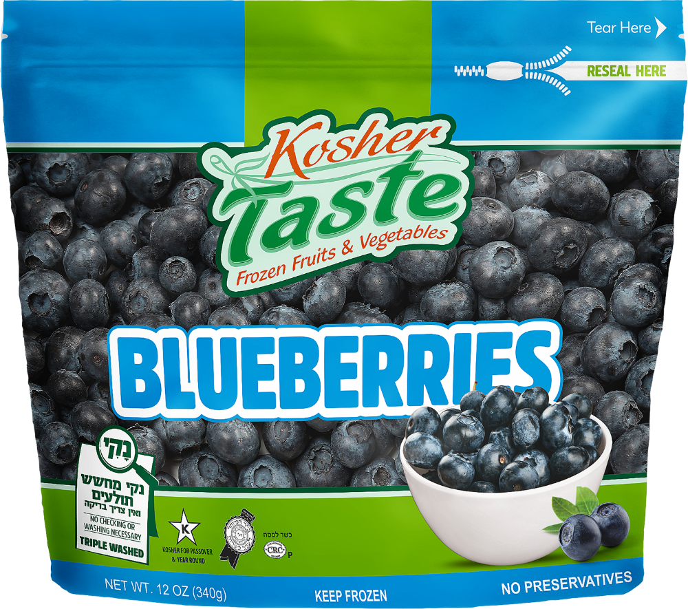 slide 1 of 1, Pardes Farms Kosher Taste Blueberries, 12 oz