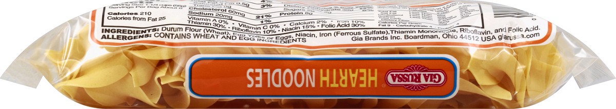 slide 6 of 6, Gia Russa Egg Pasta Noodles Hearth Style, 12 oz