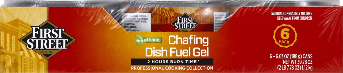 slide 2 of 6, First Street Chafing Fuel 2 Hour, 6 ct