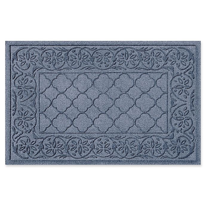 slide 1 of 2, Weather Guard Rosalie Door Mat - Blue/Grey, 24 in x 36 in