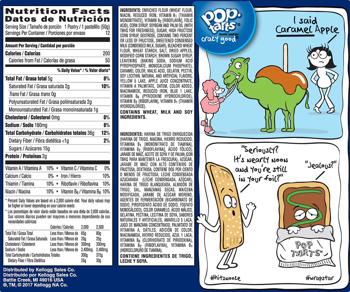 slide 6 of 6, Pop-Tarts Caramel Apple, 12 ct