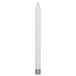 Northern Lights White Taper Candle - 1 ea