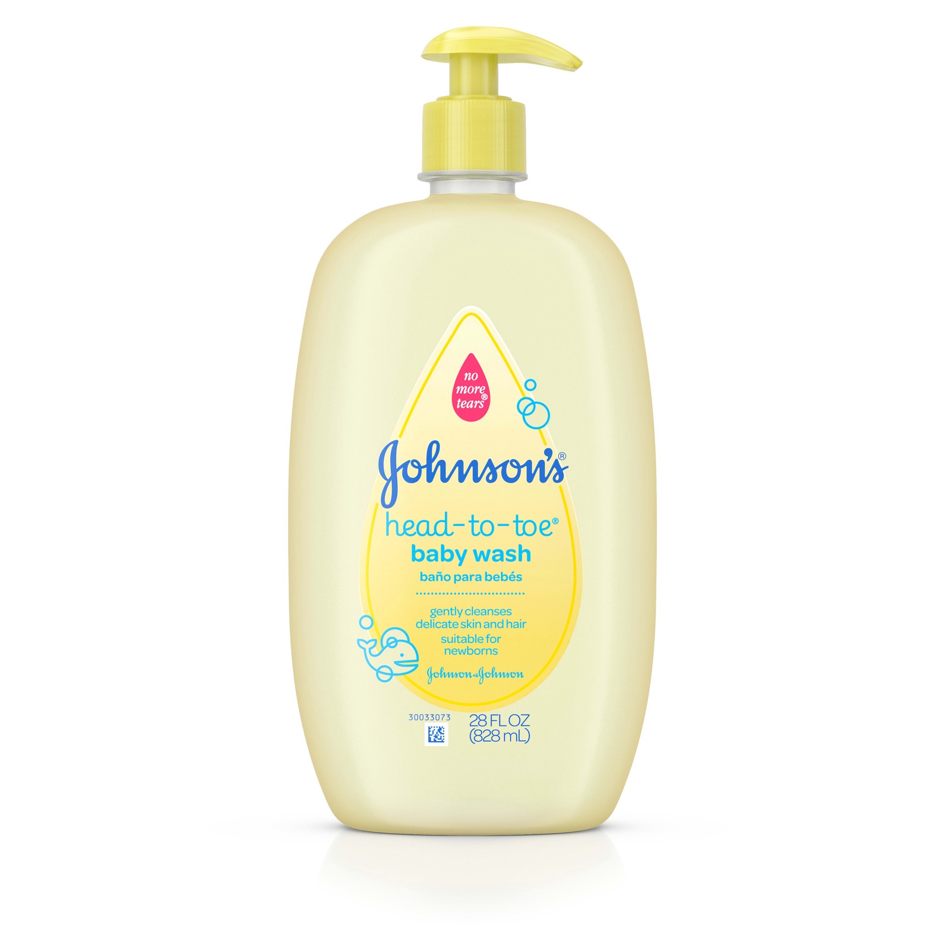 slide 4 of 5, Johnson's Head-To-Toe Gentle Baby Wash, 28 Fl. Oz., 28 fl oz