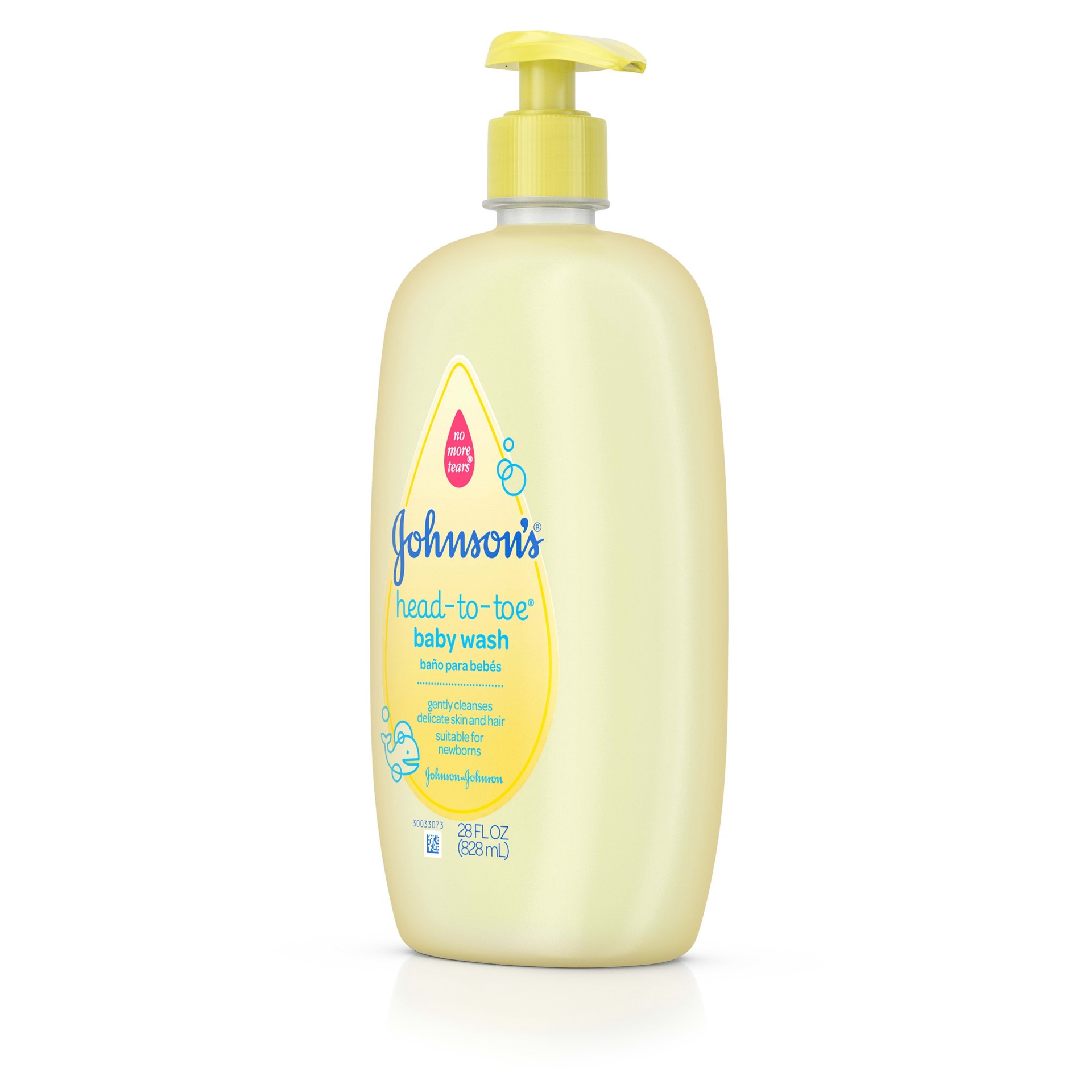 slide 5 of 5, Johnson's Head-To-Toe Gentle Baby Wash, 28 Fl. Oz., 28 fl oz