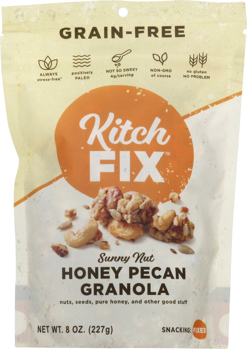 slide 7 of 8, Kitchfix Sunny Nut Honey Pecan Granola, 8 oz