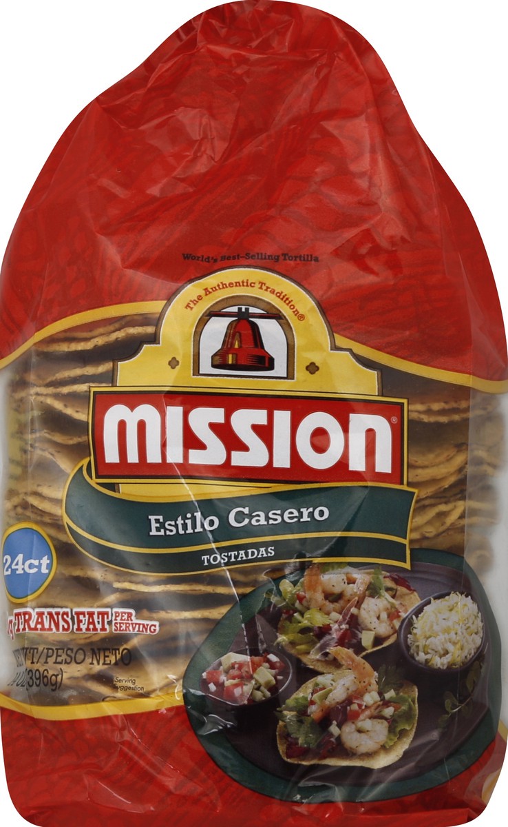 slide 2 of 5, Mission Tostadas 24 ea, 24 ct