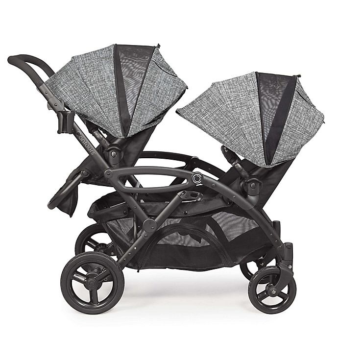 slide 2 of 5, Contours Options Elite Tandem Stroller - Graphite, 1 ct