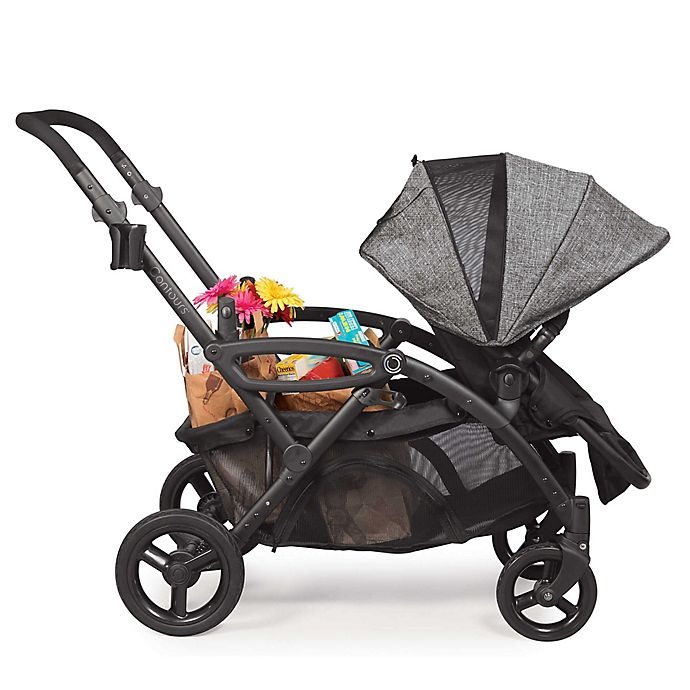 slide 5 of 5, Contours Options Elite Tandem Stroller - Graphite, 1 ct