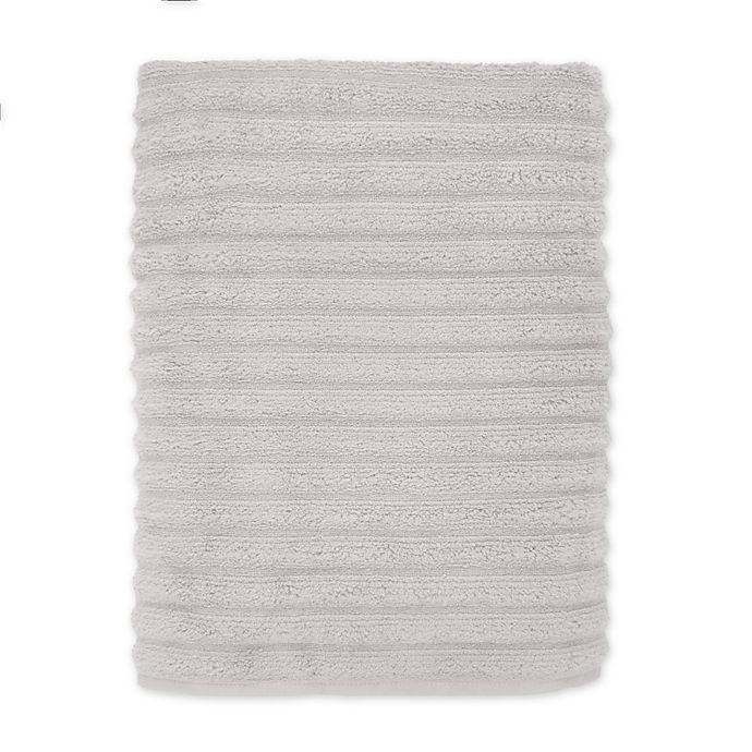 slide 1 of 1, Turkish Luxury Collection Turkish Luxury Ribbed Bath Sheet - Mica Grey, 1 ct