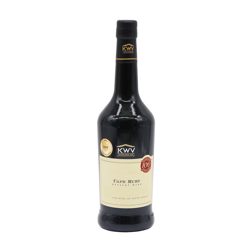 slide 1 of 1, Kwv Classic Cape Ruby Port South Africa, 750 ml