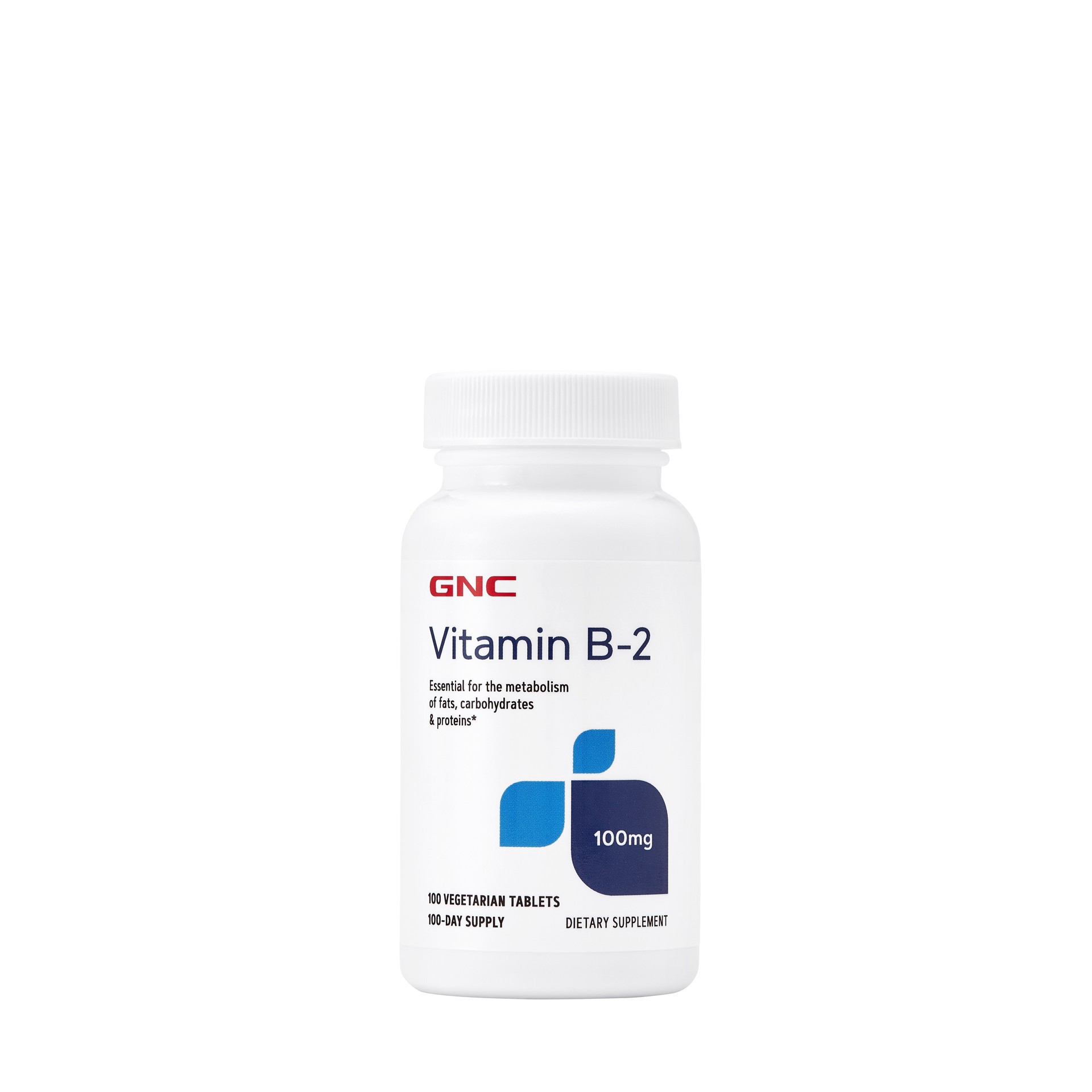 slide 1 of 2, GNC Vitamin B-2 100 mg, 100 ct