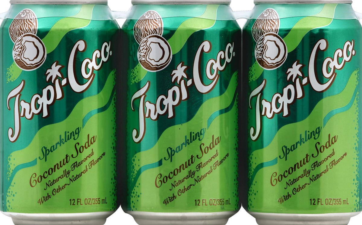 slide 1 of 4, Tropi Coco Soda - 72 fl oz, 72 fl oz