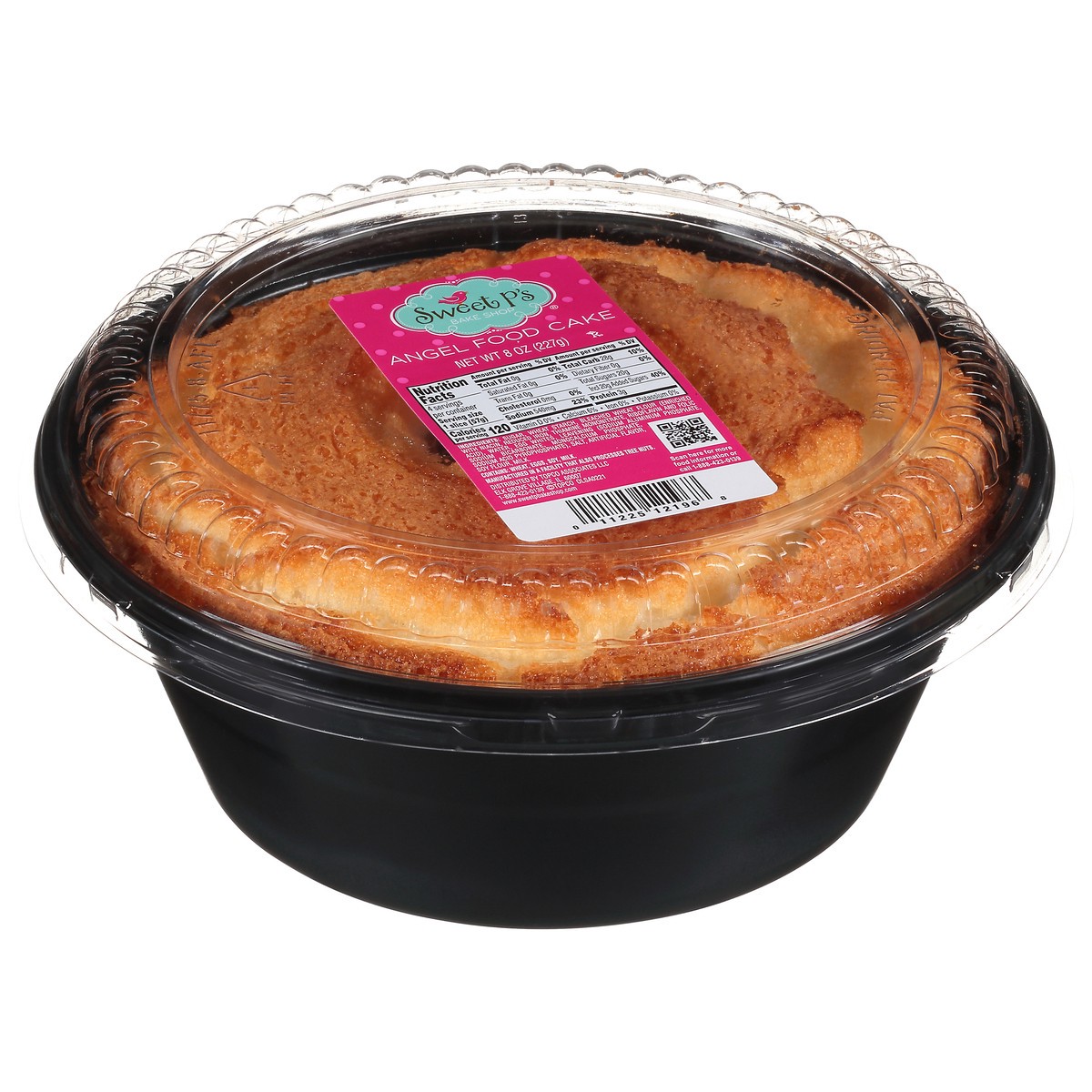 slide 17 of 17, Sweet P's Bake Shop Angel Food Cake 8 oz, 8 oz
