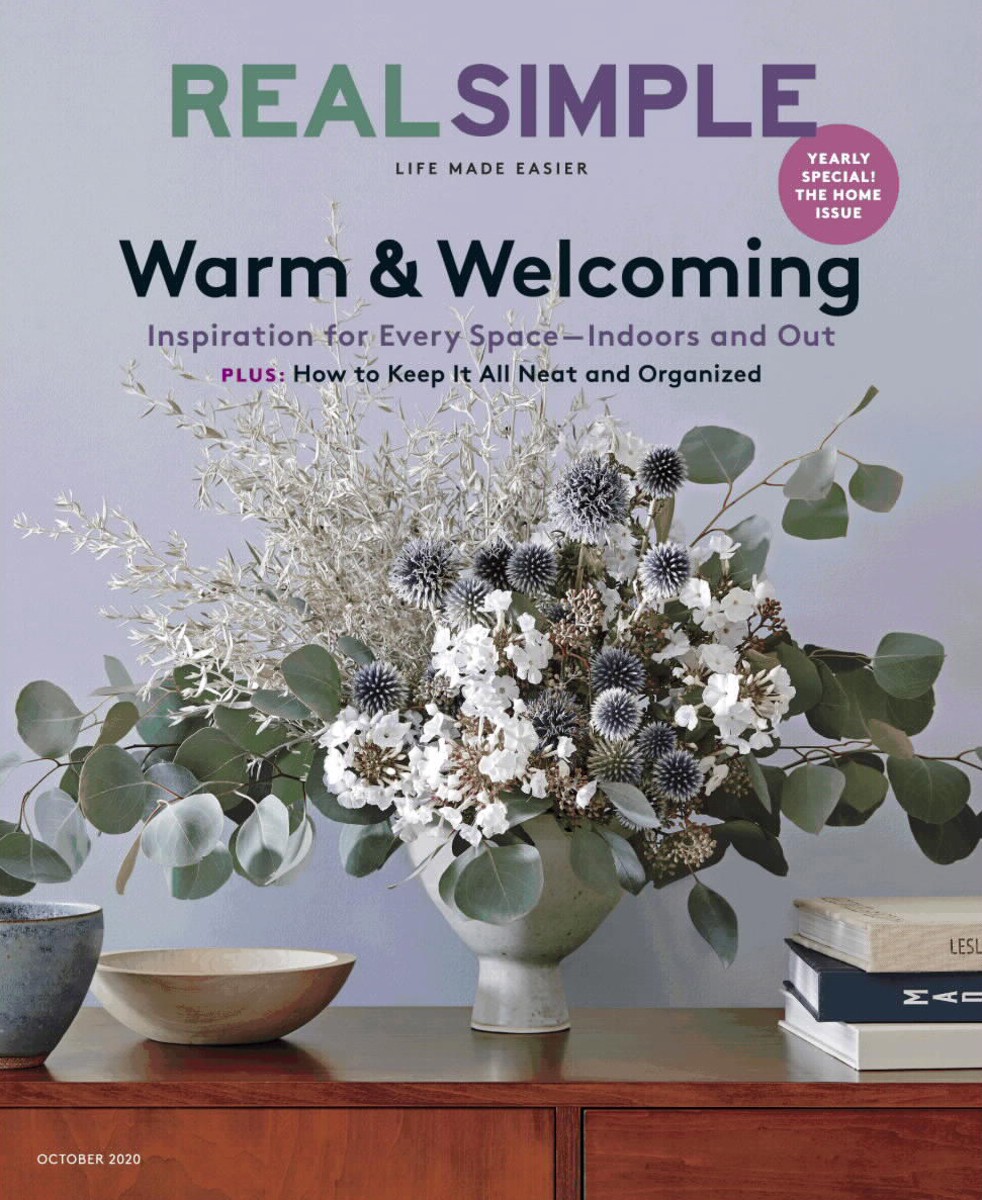 slide 2 of 2, Real Simple Magazine, October 2020, 1 ct
