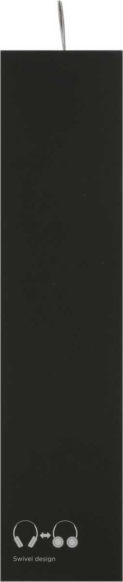 slide 2 of 9, JVC Carbon Black Powerful Sound Stereo Headphones 1 ea, 1 ct