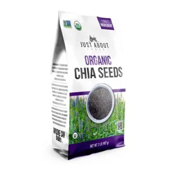 Just About Foods Organic Chia Seeds