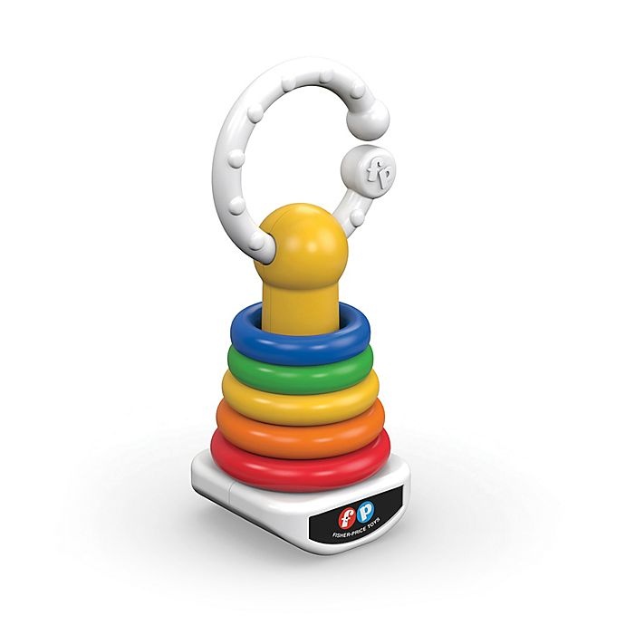 slide 3 of 4, Fisher-Price Rock-A-Stack Clacker, 1 ct