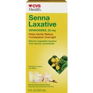 slide 1 of 1, Cvs Health Senna Laxative, Marshmellow Vanilla, 8 Oz, 8 oz