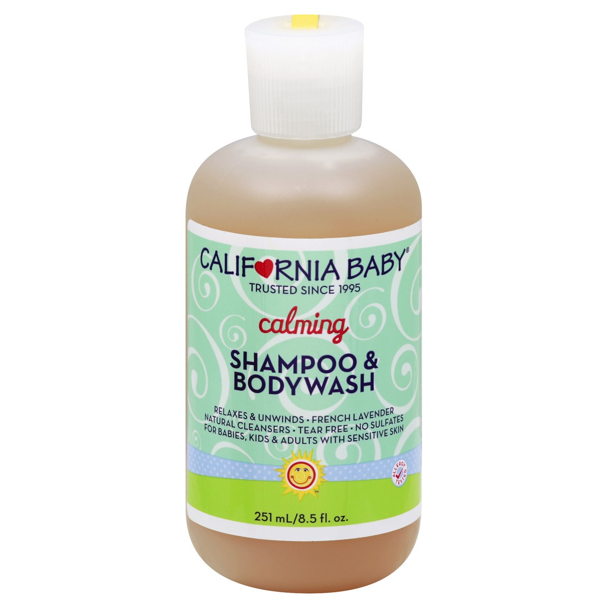 slide 2 of 3, California Baby Shampoo & Body Wash 251 ml, 8.5 oz