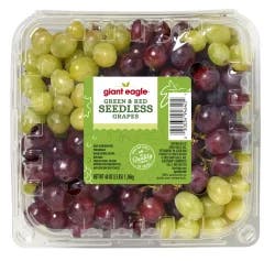 Produce Bi-Color Grapes