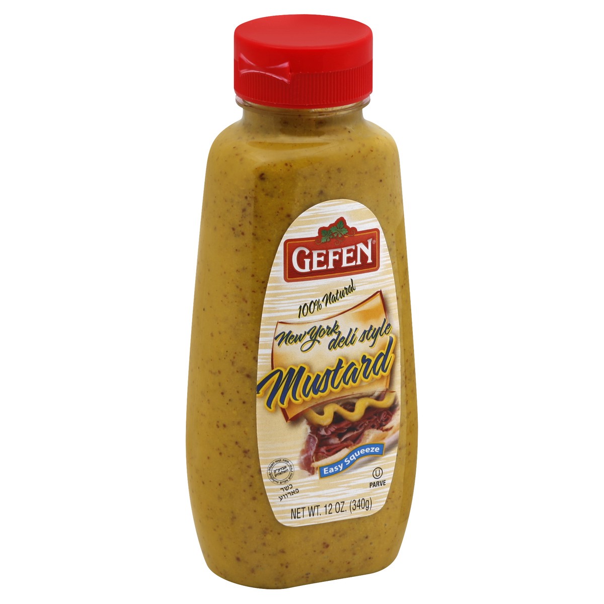 slide 2 of 2, Gefen Mustard 12 oz, 12 oz