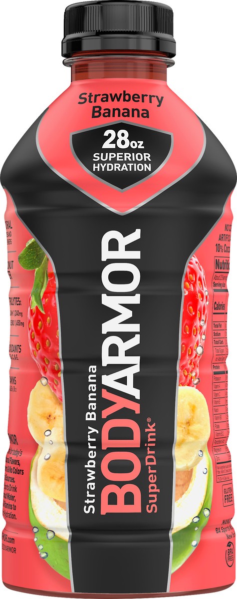 slide 4 of 7, BODYARMOR Strawberry Banana Super Drink - 28 oz, 28 oz