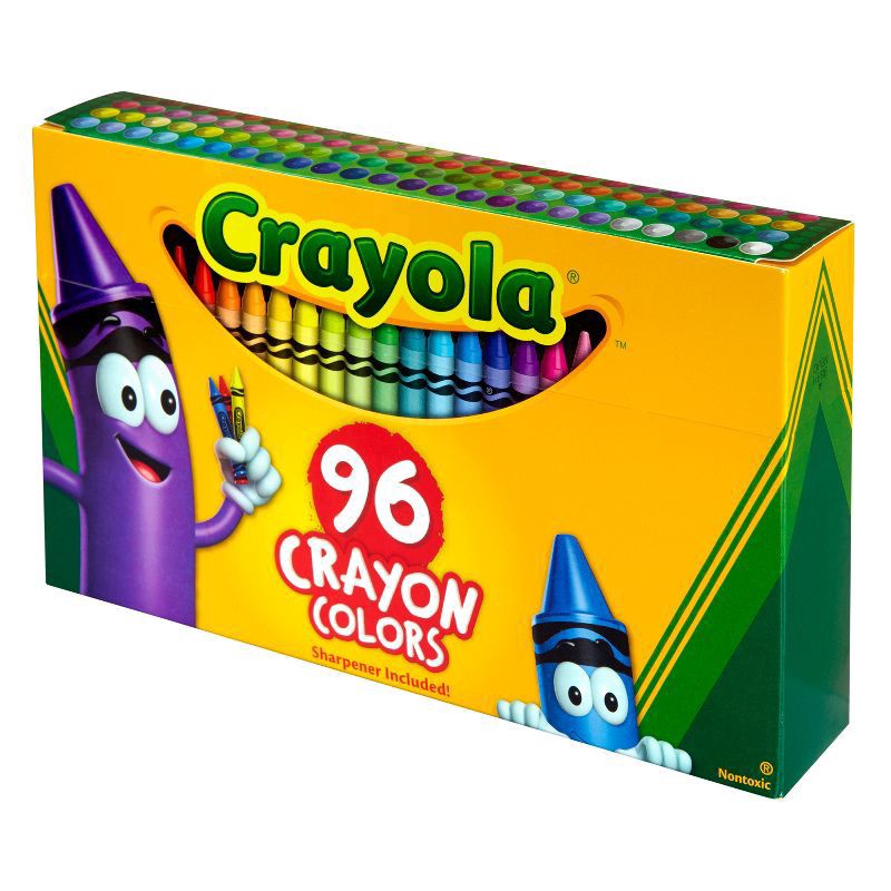 slide 6 of 11, Crayola Big Box Of Crayons, 96 ct