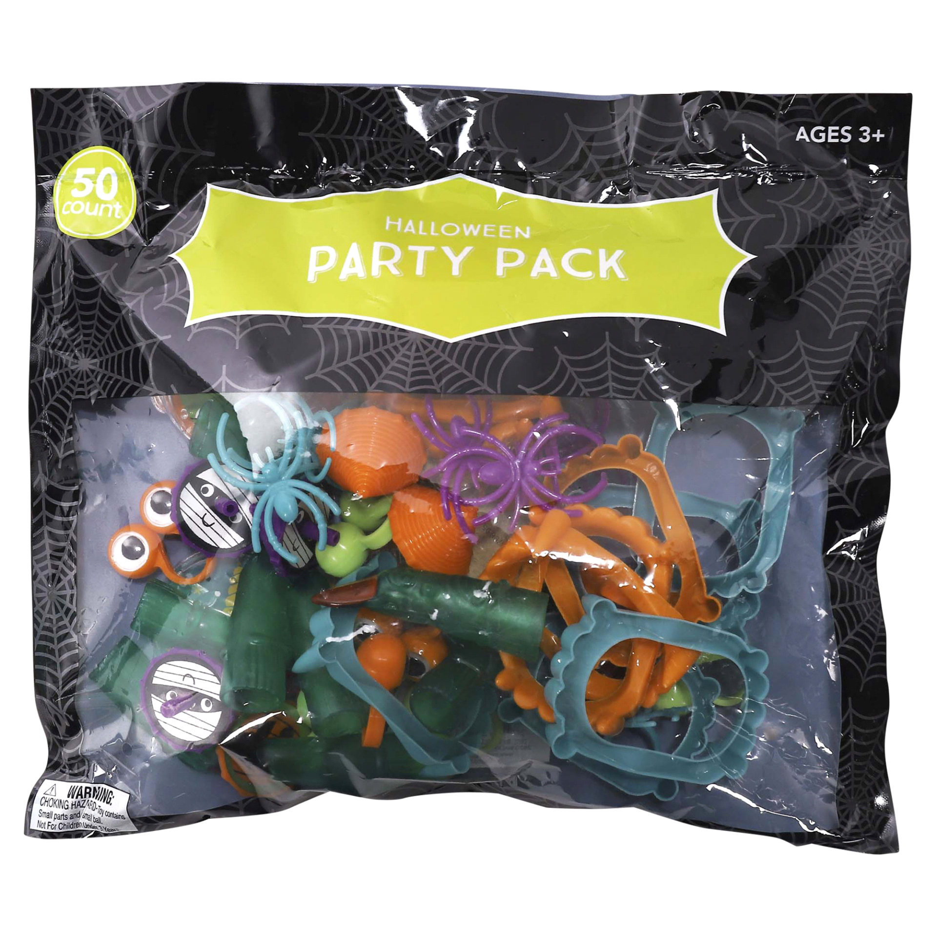 slide 1 of 5, Meijer Halloween Party Pack, 50 ct