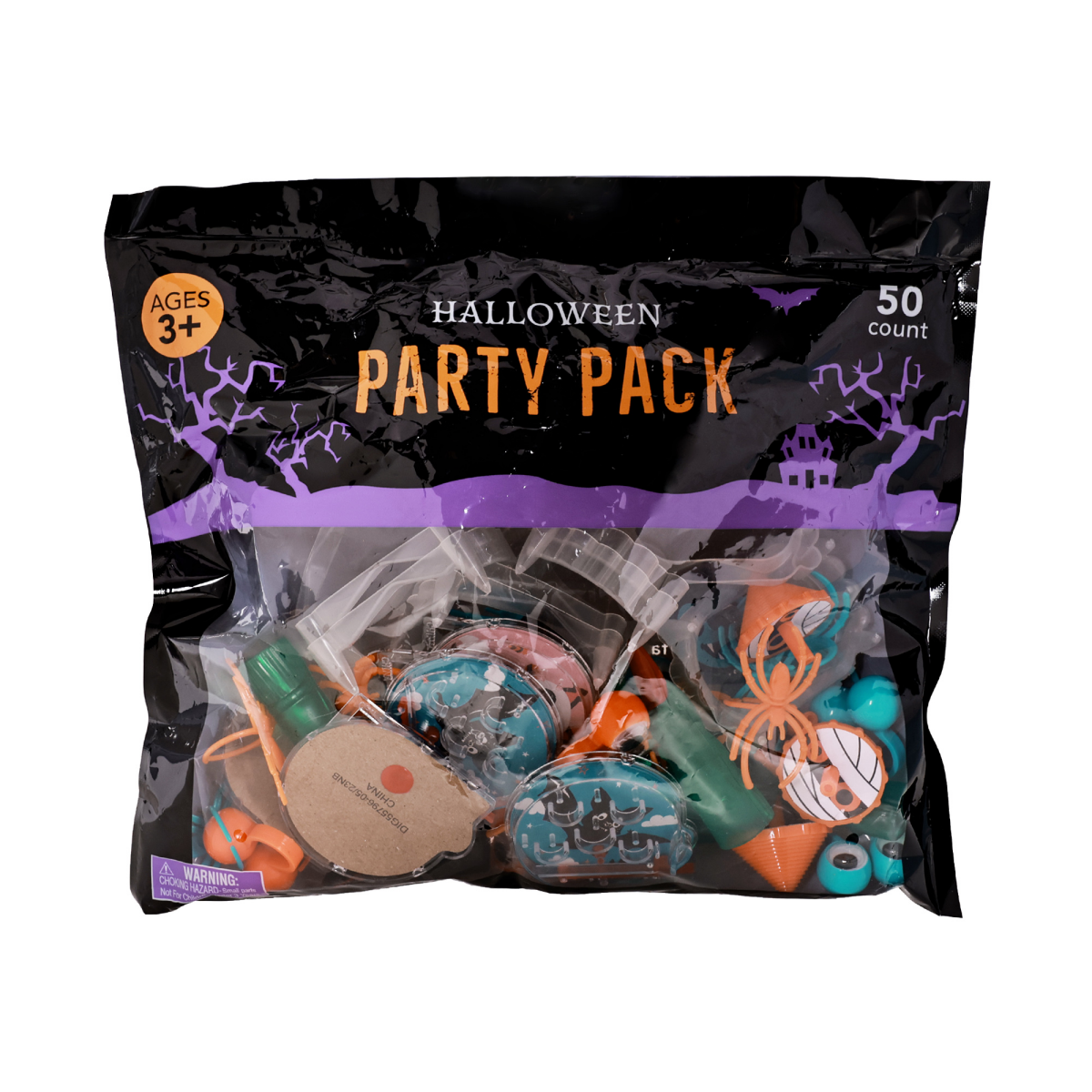 slide 1 of 5, Meijer Corporate Seasonal Meijer Halloween Party Pack, 50 ct